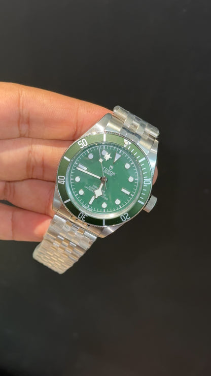 Tudor | Black Bay | The Harrords | Silver Chain | Green Dial