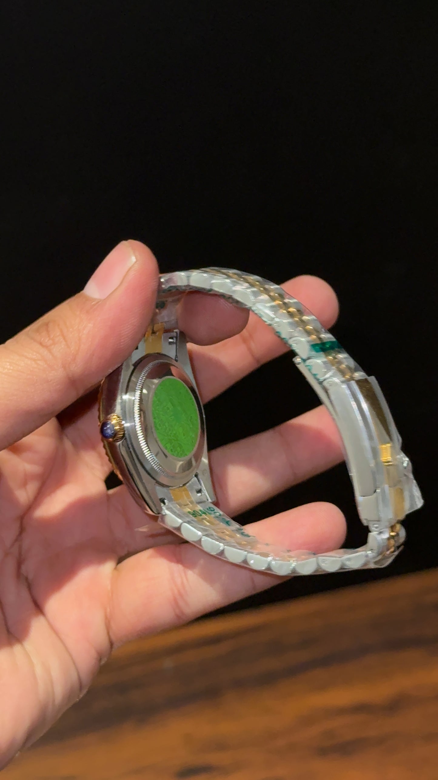 Datejust | 36mm | Gold Two Tone | Grey Arabic Dial