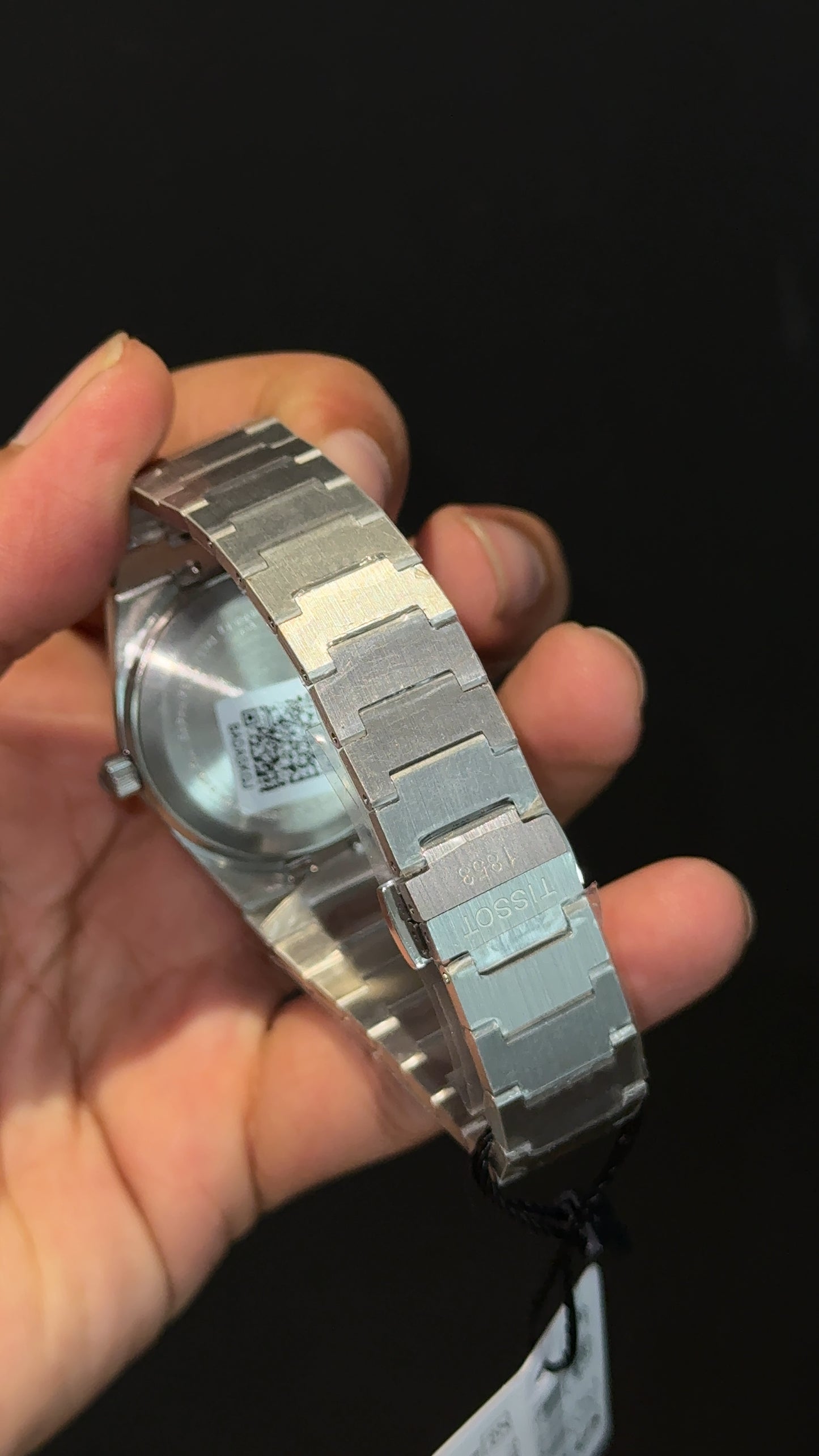 Tissot Prx | Quartz | 35mm | Silver Chain | Rose Digits | Silver Dial