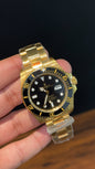 Submariner | Gold Chain | Black Bezel | Black Dial