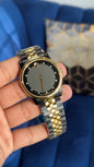 Movado | Gold Two Tone | Men Jubilee Chain | Diamond Digit