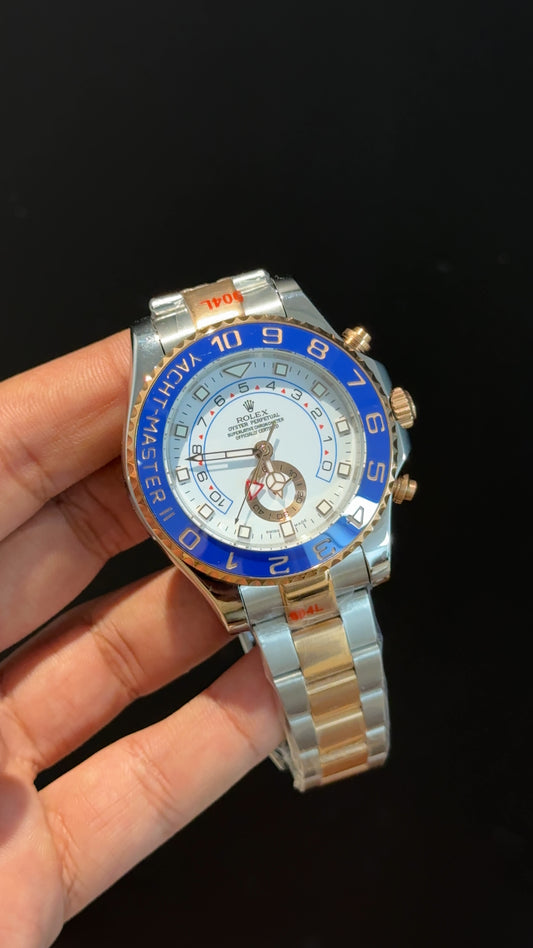 Yacht Master 2 | Rose Two Tone | White Dial