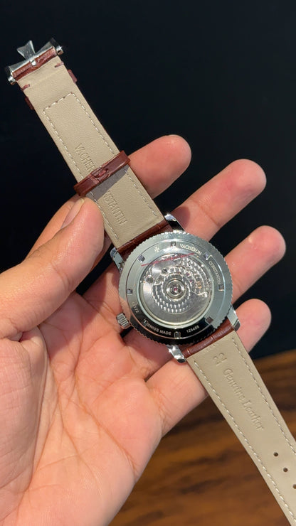 Vacheron Constantin | Brown Leather Strap | Tourbillion | White Dial