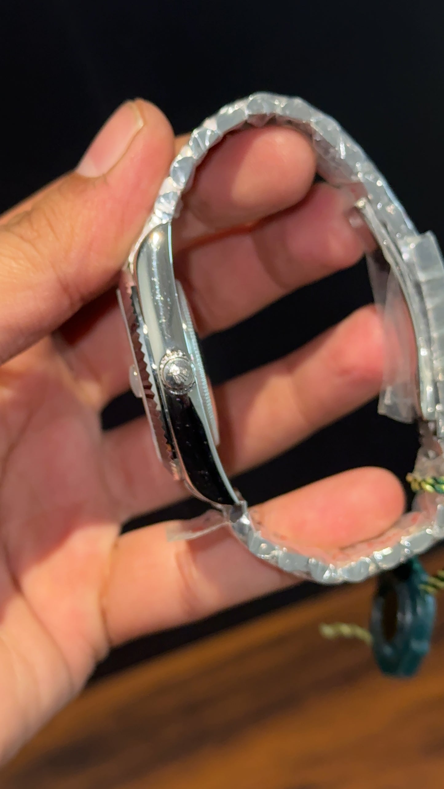 Daydate | Silver Chain | Roman Digit | White Dial