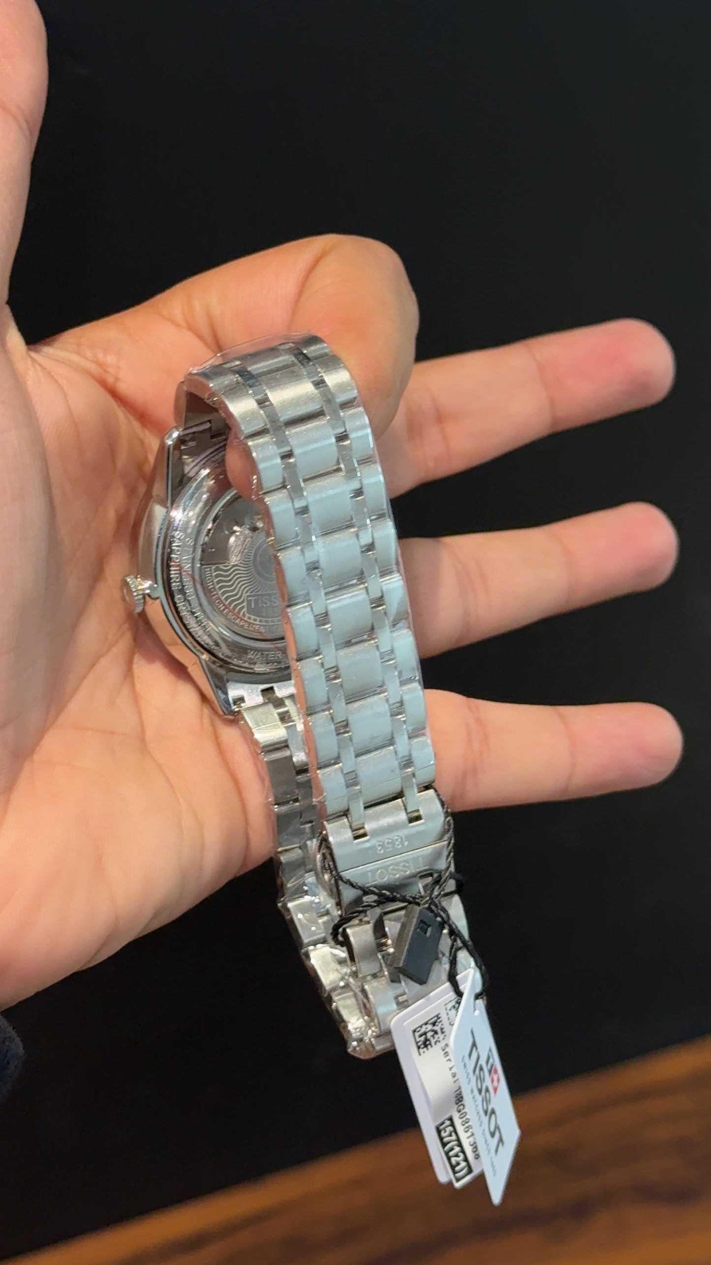 Tissot T-Classic | Auto | Silver Chain | Green Dial