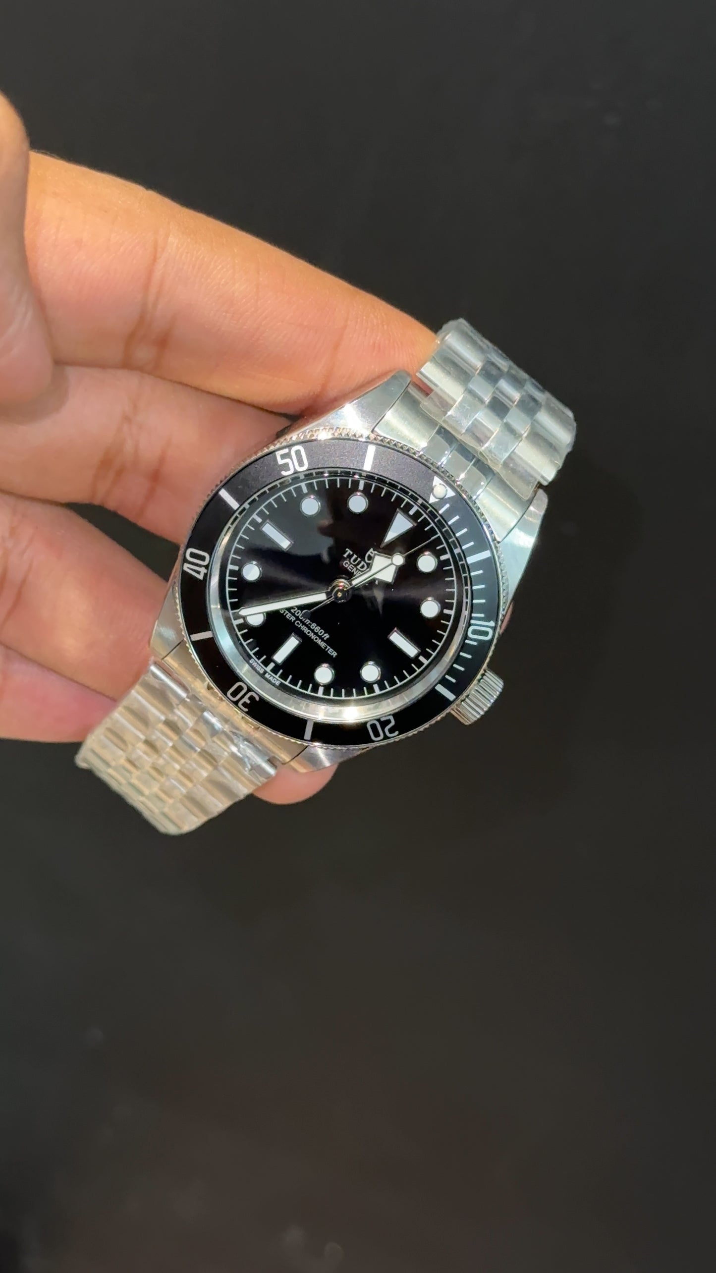 Tudor | Black Bay Metas | Silver Chain | Black Dial