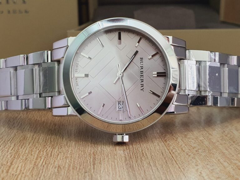 Burberry Unisex |  Stainless Steel Band Silver 38mm BU9035
