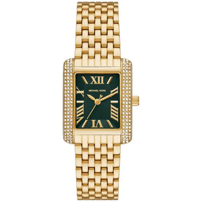 Michael Kors Women’s Quartz Gold Stainless Steel Green Dial 33mm MK4742 - twentyfour