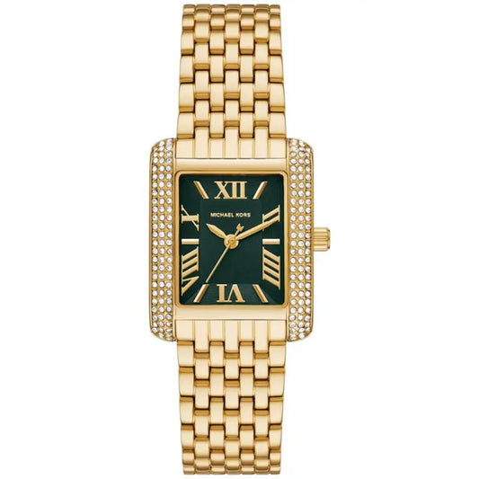 Michael Kors Women’s Quartz Gold Stainless Steel Green Dial 33mm MK4742