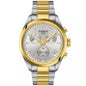 TISSOT Men’s Quartz Swiss Made Two-tone Stainless Steel Silver Dial 40mm Watch T150.417.22.031.00