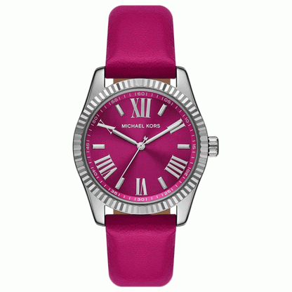 Michael Kors Women’s | Pink Leather Strap Pink Dial 38mm MK4749