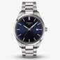 TISSOT Men’s Quartz Swiss Made Silver Stainless Steel Blue Dial 40mm Watch T150.410.11.041.00