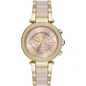 Michael Kors Women’s Quartz Two-tone Stainless Steel Rose Gold Dial 39mm Watch MK 6326 - twentyfour
