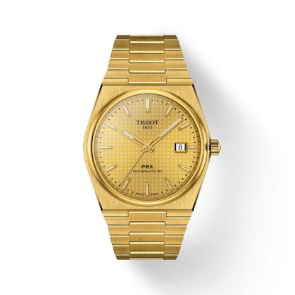 TISSOT PRX Men’s Swiss Made Powermatic Stainless Steel Champagne Dial 40mm Watch T137.407.33.021.00