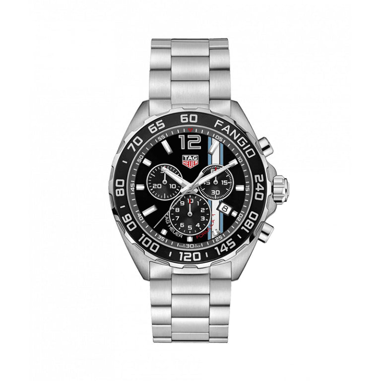 Tag Heuer Formula 1 Men’s Quartz Swiss Made Silver Stainless Steel Black Dial 43mm CAZ101H.BA0842 - twentyfour