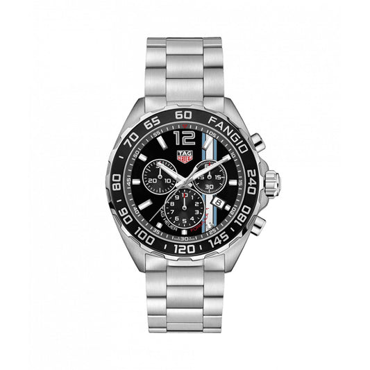 Tag Heuer Formula 1 Men’s Quartz Swiss Made Silver Stainless Steel Black Dial 43mm CAZ101H.BA0842