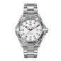 Tag Heuer Aquaracer Men’s Automatic Swiss Made Silver Stainless Steel White Dial 43mm WAY2013.BA0927 - twentyfour