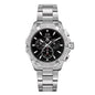 Tag Heuer Aquaracer Men’s Quartz Swiss Made Silver Stainless Steel Black Dial 43mm | CAY1110.BA0927