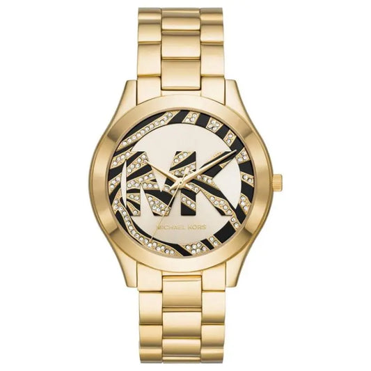 Michael Kors Women’s Quartz Gold Stainless Steel Gold Dial 42mm MK4561