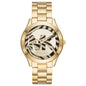 Michael Kors Women’s Quartz Gold Stainless Steel Gold Dial 42mm MK4561 - twentyfour