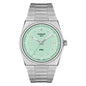TISSOT PRX Men’s Swiss Made Quartz Silver Stainless Steel Light Green Dial 40mm Watch T137.410.11.091.01