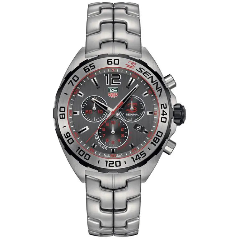 Tag Heuer Formula 1 Men’s Quartz Swiss Made Silver Stainless Steel Grey Dial 43mm CAZ1012.BA0883 - twentyfour