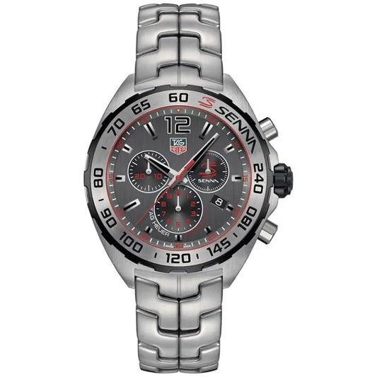 Tag Heuer Formula 1 Men’s Quartz Swiss Made Silver Stainless Steel Grey Dial 43mm CAZ1012.BA0883 - twentyfour