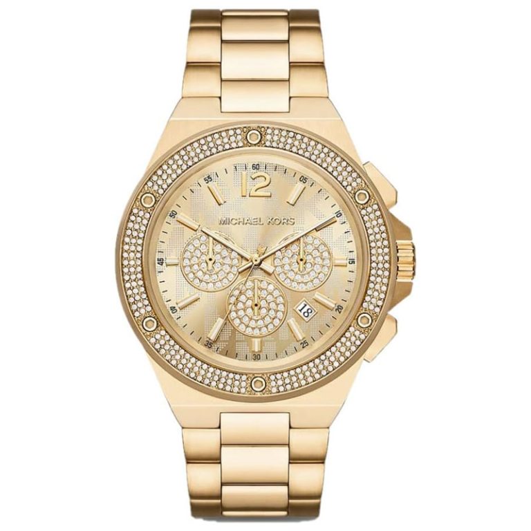Michael Kors Men’s | Gold Stainless Steel Gold Dial 45mm MK8989