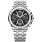 Maurice Lacroix Men’s Quartz Swiss Made Silver Stainless Steel Black Dial 44mm Watch AI1018-SS002-330-1