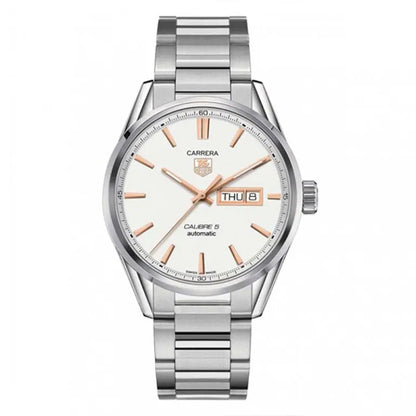 Tag Heuer Carrera Men’s Automatic Swiss Made Silver Stainless Steel Grey Dial 41mm | WAR201D.BA0723