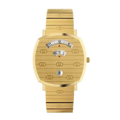 Gucci Men’s | Quartz Gold Stainless Steel White Dial | 38mm Watch | YA157409