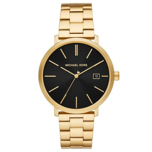 Michael Kors Men’s | Gold Stainless Steel Black Dial 42mm MK9136