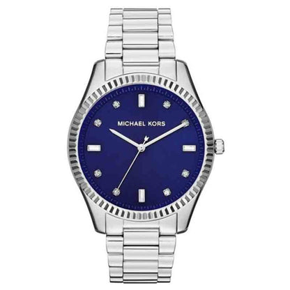 Michael Kors Men’s Quartz Silver Stainless Steel Blue Dial 41mm Watch MK3225