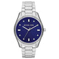 Michael Kors Men’s Quartz Silver Stainless Steel Blue Dial 41mm Watch MK3225