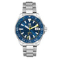 Tag Heuer Aquaracer Men’s Automatic Swiss Made Silver Stainless Steel Blue Dial 43mm Watch WAY201H.BA0927 - twentyfour