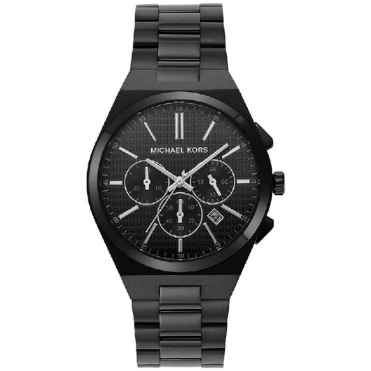 Michael Kors Men’s MK9146 |  Black Stainless Steel Black Dial 40mm