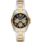Michael Kors Women’s Quartz Two-tone Stainless Steel Black Dial 36mm Watch MK7265