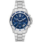 Michael Kors Women’s Quartz Silver Stainless Steel Blue Dial 42mm Watch MK7237