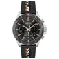 Hugo Boss Men’s Chronograph Quartz Black Leather Strap Black Dial 45mm 1514121 - twentyfour