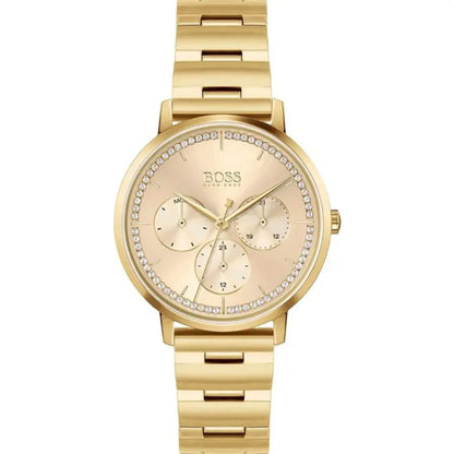 Hugo Boss Women’s Quartz Gold Stainless Steel Gold Dial 36mm 1502572