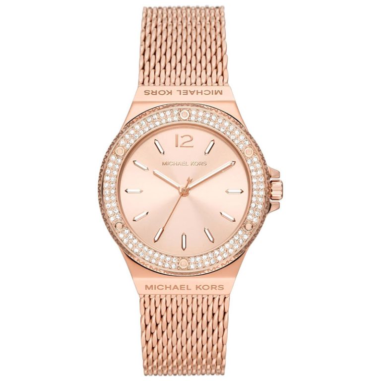 Michael Kors Women’s MK7336 |  Rose Gold Stainless Steel Rose Gold Dial 37mm