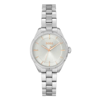 Hugo Boss Women’s Quartz Silver Stainless Steel Silver Dial 32mm 1502726