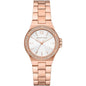 Michael Kors Women’s Quartz Rose Gold Stainless Steel Silver Dial 33mm Watch MK7279