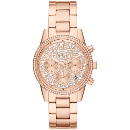 Michael Kors Women’s | Quartz Rose Gold Stainless Steel Rose Gold | Dial 37mm Watch MK 7302