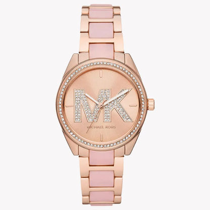 Michael Kors Women’s | Two-Tone Stainless Steel Rose Gold Dial 36mm MK4731