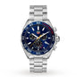 Tag Heuer Men’s Quartz Swiss Made Silver Stainless Steel Blue Dial 43mm Watch CAZ101AB.BA0842 - twentyfour