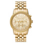 Michael Kors Men’s Quartz Gold Stainless Steel Gold Dial 43mm Watch MK8953