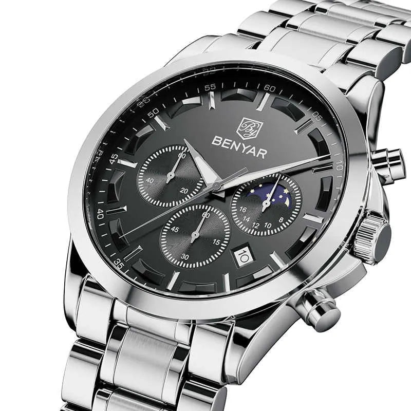 Benyar BY-5160 | Moonphase Chronograph Watch