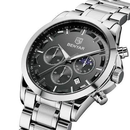Benyar BY-5160 | Moonphase Chronograph Watch