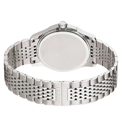 Gucci Men’s | Quartz Stainless Steel Silver Dial 38mm YA126401